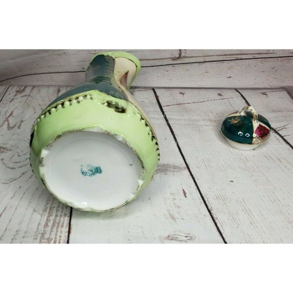 Vintage Royal Bavarian Teapot With Angel Print Gold Design Made In Germany - Picture 3 of 12